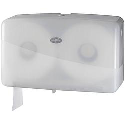 Foto van Euro products toiletroldispenser mini-duo jumbo 40 cm wit