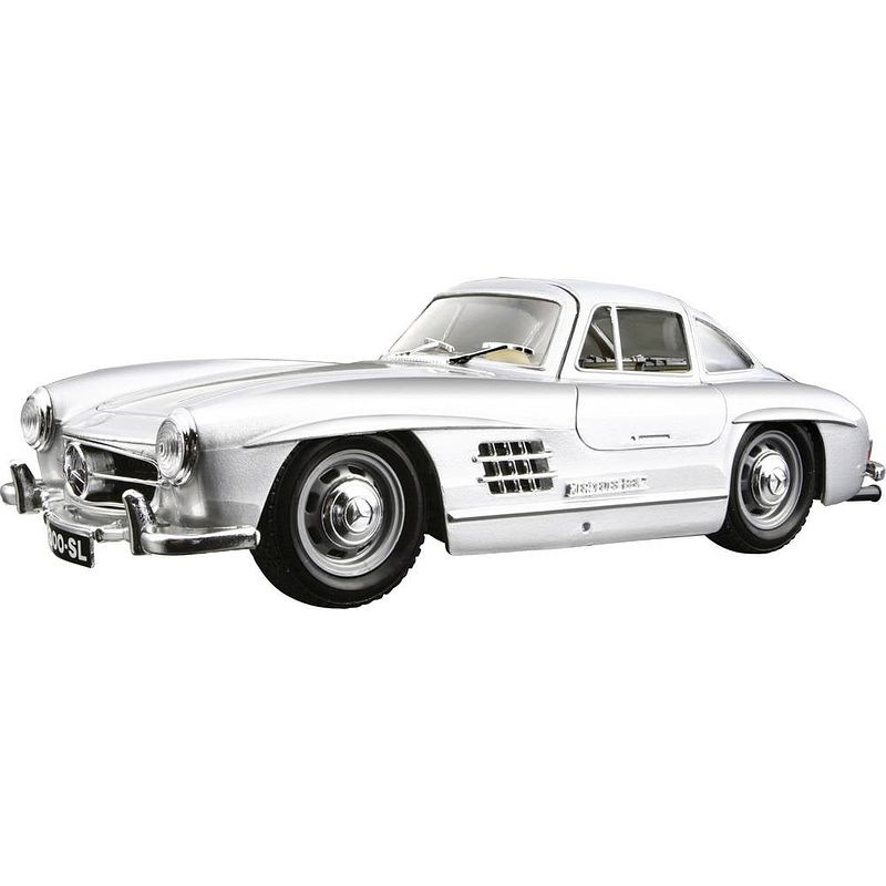 Foto van Bburago mercedes-benz 300sl 1:24 auto