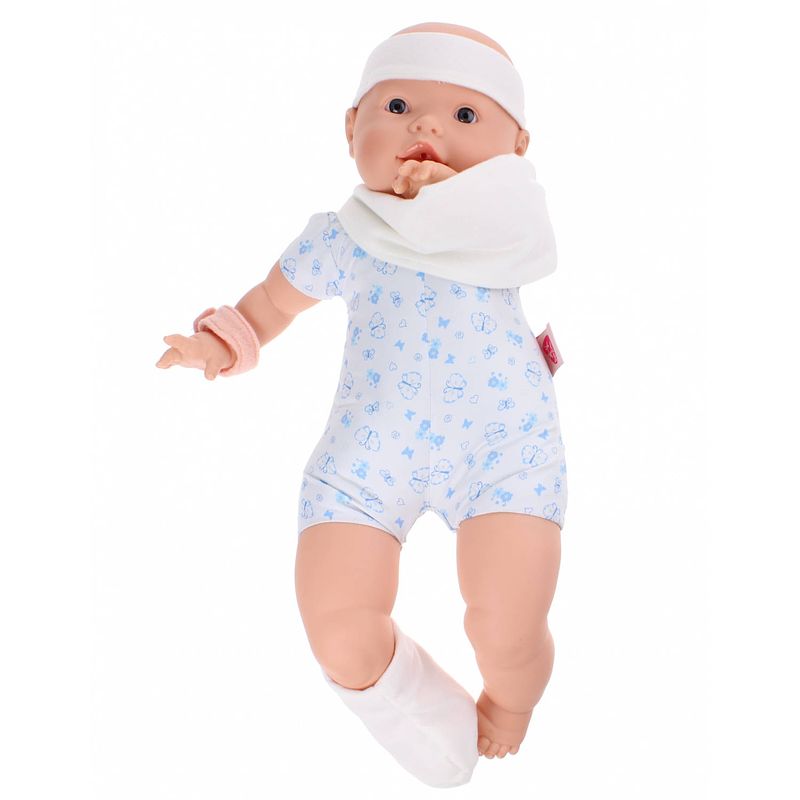 Foto van Berjuan babypop newborn soft body ziekenhuis jongen 45 cm