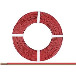 Foto van Donau elektronik 225-080 draad 2 x 0.25 mm² rood-bruin 50 m