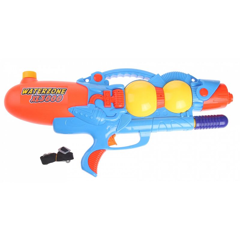 Foto van Waterzone xl3000 waterpistool blauw 60 cm