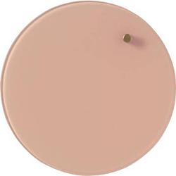 Foto van Naga nord magnetisch rond glasbord, diameter 25 cm, roze