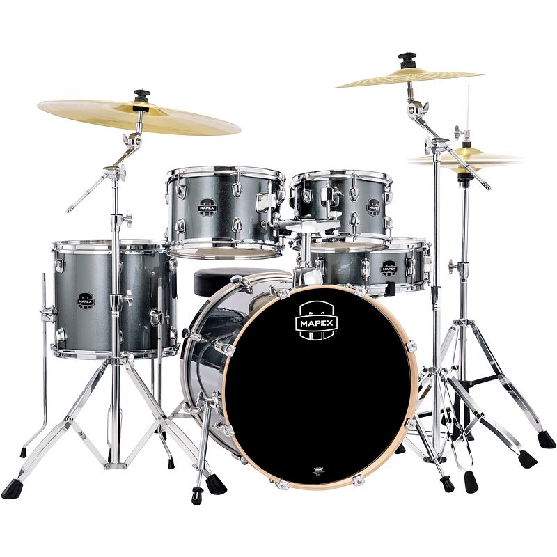 Foto van Mapex ve5294ftvc venus stage steel blue metallic drumstel zonder bekkens