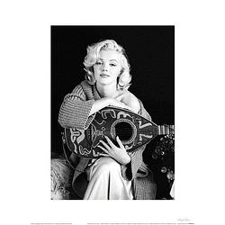 Foto van Pyramid marilyn monroe lute kunstdruk 60x80cm