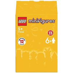 Foto van Lego® minifigures 71036 serie 23, verpakking van 6 stuks