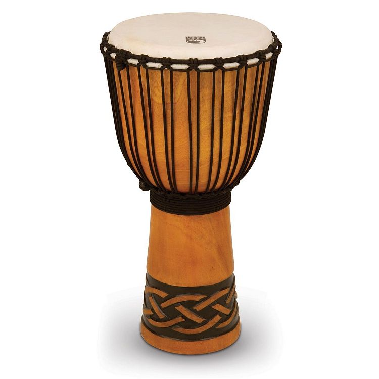 Foto van Toca todj-12ck 12 inch origins series djembe celtic knot