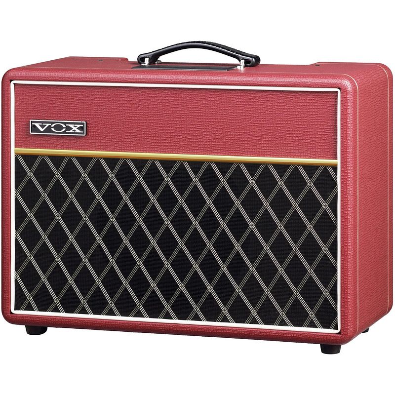 Foto van Vox ac10c1 classic vintage red 10 watt 1x10 buizenversterker gitaarcombo