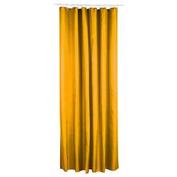 Foto van 5five douchegordijn - geel - polyester - 180 x 200 cm - inclusief ringen - douchegordijnen