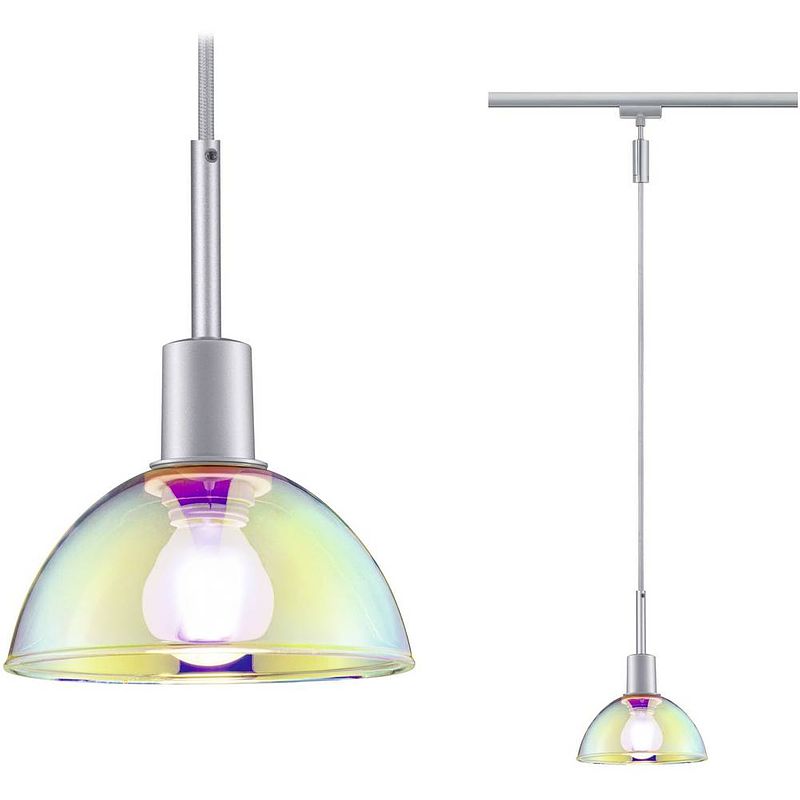 Foto van Paulmann sarrasani hanglamp urail e14 chroom (mat), dichroic