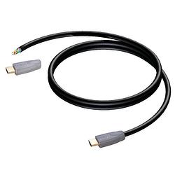 Foto van Procab hdm100 hdmi kabel met open eind 15m