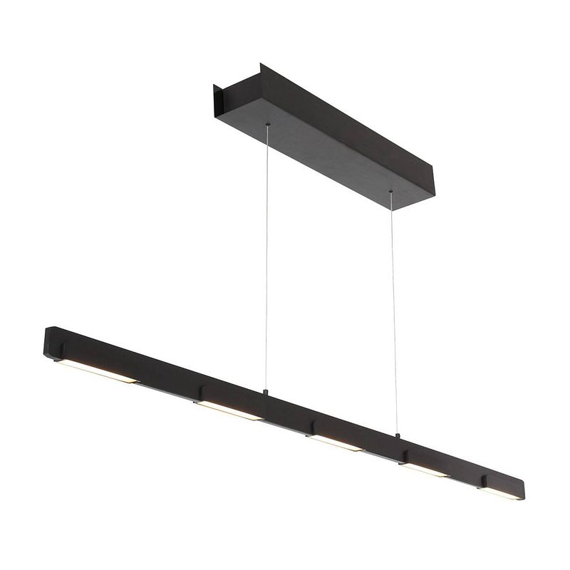 Foto van Steinhauer hanglamp bloc l 120 cm zwart