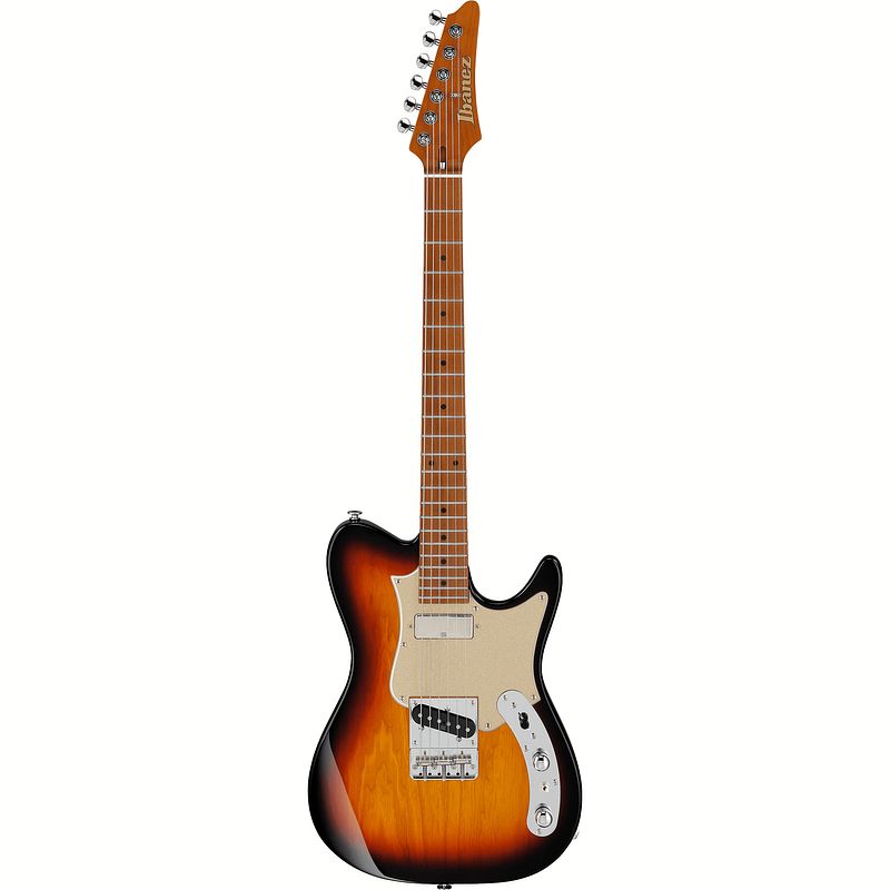 Foto van Ibanez azs2209h prestige tri fade burst elektrische gitaar met koffer