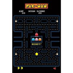 Foto van Pyramid pac-man maze poster 61x91,5cm