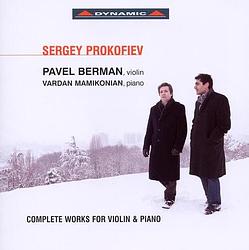 Foto van Prokofiev: complete works for violin & piano - cd (8007144606541)