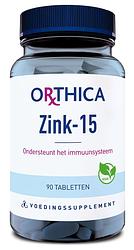 Foto van Orthica zink-15 tabletten