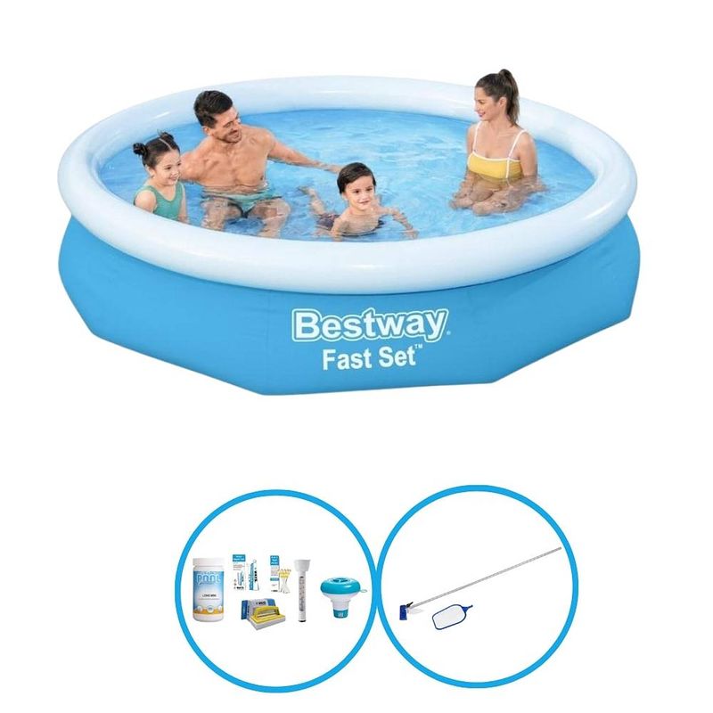 Foto van Bestway zwembad fast set 305x66 cm - zwembadset