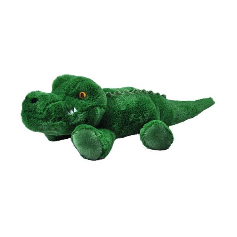 Foto van Wild republic knuffel alligator ecokins junior 30 cm pluche groen