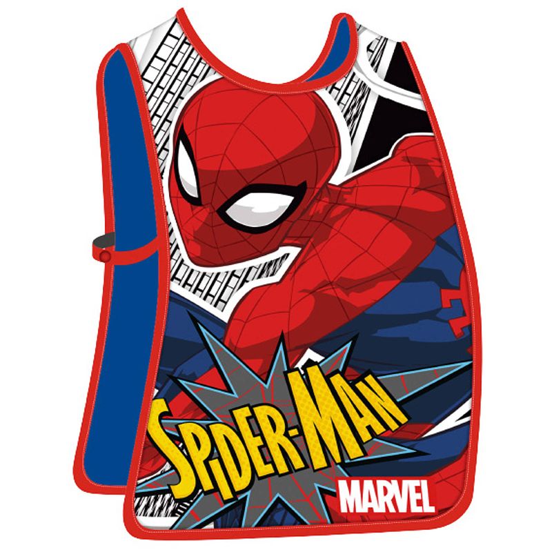 Foto van Marvel knutselschort spider-man junior polyester blauw/rood