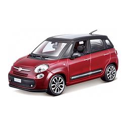 Foto van Speelgoedauto fiat 500 l rood 1:24/17 x 7 x 7 cm - speelgoed auto'ss