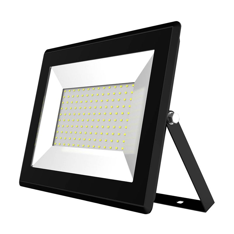 Foto van Aigostar led schijnwerper - slim floodlamp - buitenlamp - buitenverlichting - bouwlamp - ip65 - 100w - 10000 lumen