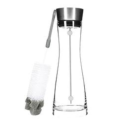 Foto van Decopatent® waterkaraf met vruchten spies - 1 liter - met rvs filter -