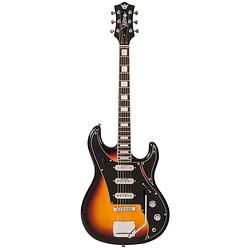 Foto van Rapier saffire 3-tone sunburst elektrische gitaar