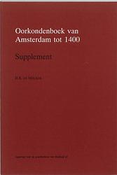 Foto van Oorkondenboek van amsterdam tot 1400 - b.r. de melker - paperback (9789070403393)