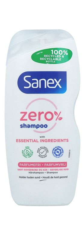 Foto van Sanex shampoo zero