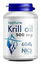 Foto van Soria natural neptune krill oil 500mg capsules