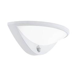 Foto van Eglo belcreda wandlamp voor buiten - met bewegingssensor - ip44 - wit