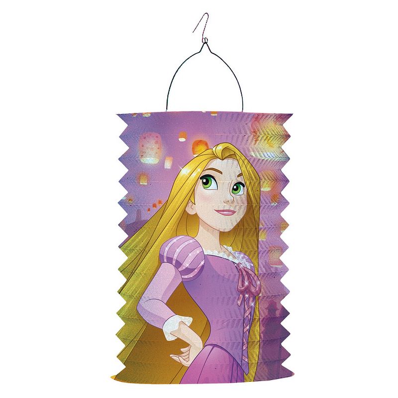 Foto van Amscan lampion disney princess 28 cm roze