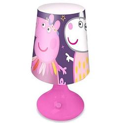 Foto van Nickelodeon nachtlampje peppa pig meisjes 18 x 10 cm paars/roze