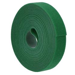 Foto van Innox hnl-25-10m-gr groen klittenband 25mm breed, 10m lengte