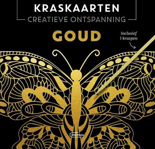 Foto van Kraskaarten goud - hardcover (9789022339244)