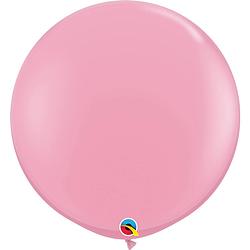 Foto van Folat ballonnen 90 cm latex roze 2-delig
