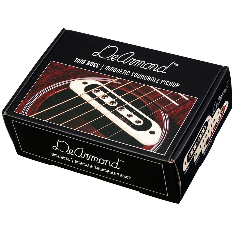 Foto van Dearmond tone boss - magnetic soundhole pickup passief klankgat element