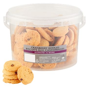 Foto van Cranberry koekjes 750g bij jumbo