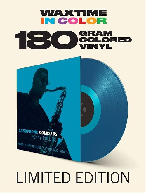 Foto van Saxophone colossus - lp (8436559466202)