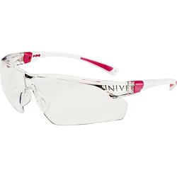 Foto van Univet 506up 506u-03-02 veiligheidsbril met anti-condens coating, incl. uv-bescherming wit, roze din en 166