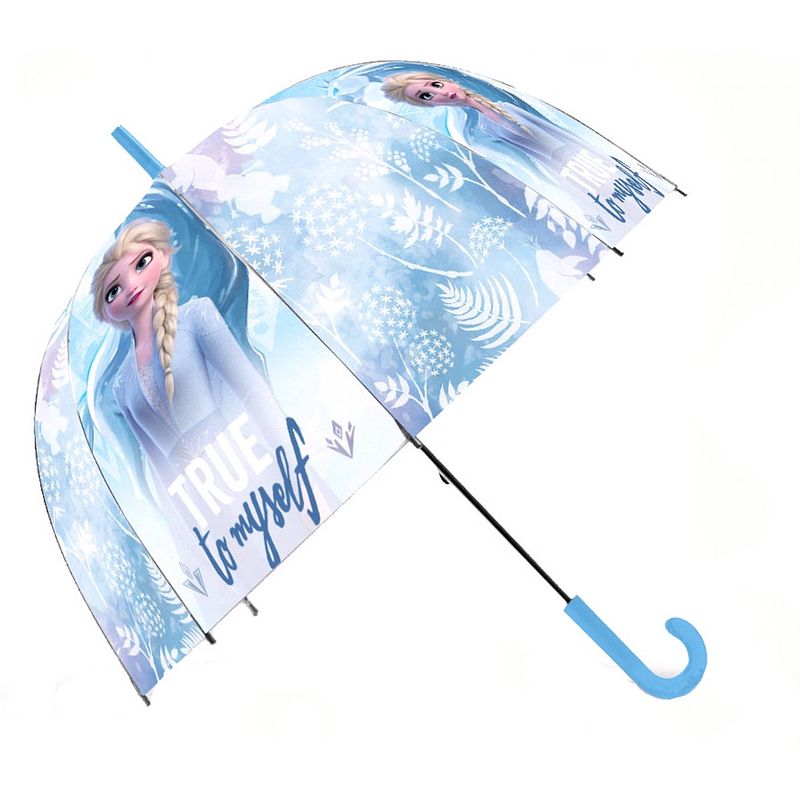 Foto van Kids licensing kinderparaplu frozen 2 polyester 48 cm blauw/wit