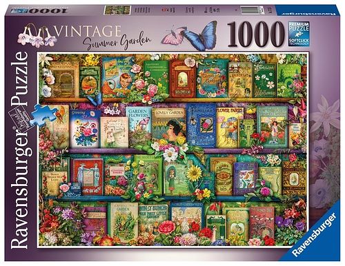 Foto van Vintage tuinboeken (1000 stukjes) - puzzel;puzzel (4005556171255)