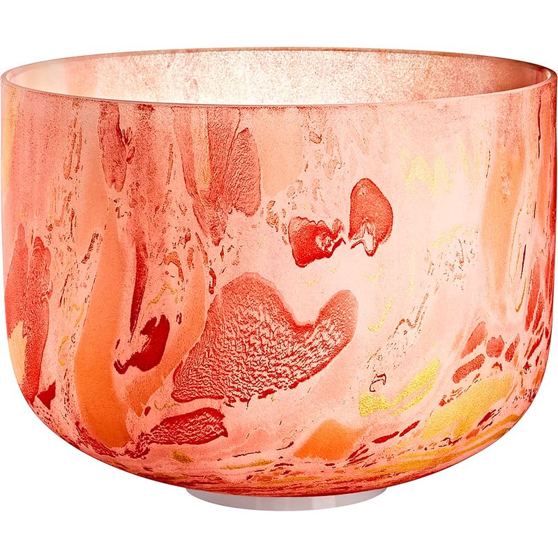 Foto van Meinl mcsb10d sonic energy marble crystal singing bowl klankschaal 10 inch, noot d4