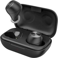 Foto van Thomson wear7701 in ear oordopjes bluetooth zwart headset, touchbesturing, waterafstotend