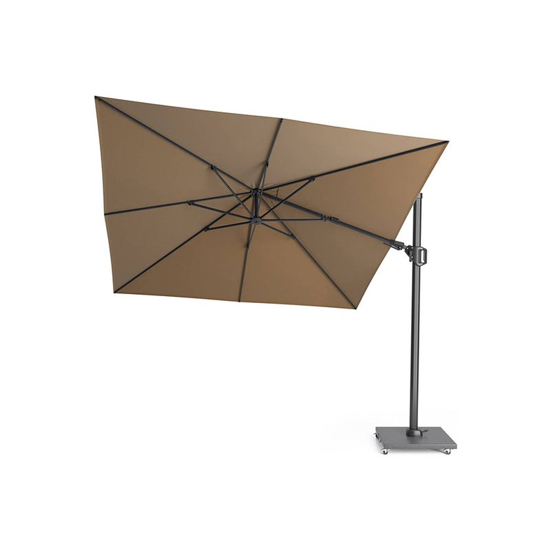 Foto van Platinum challenger parasol t2 - 3x3 m. - taupe