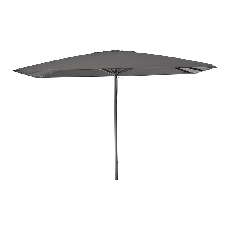 Foto van Madison profi-line stokparasol 300x400 cm. grey