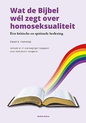 Foto van Wat de bijbel wél zegt over homoseksualiteit - daniel a helminiak - paperback (9789089724441)