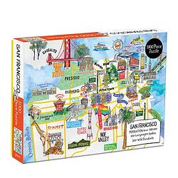 Foto van San francisco 1000 piece puzzle - puzzel;puzzel (9780735364639)