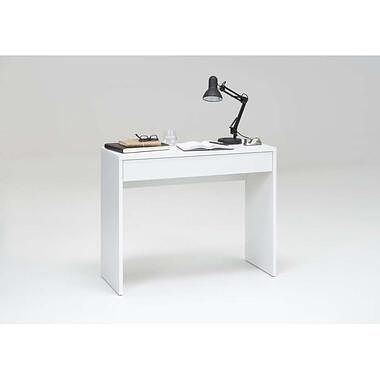 Foto van Bureau checker - wit - 40x100x80 cm - leen bakker