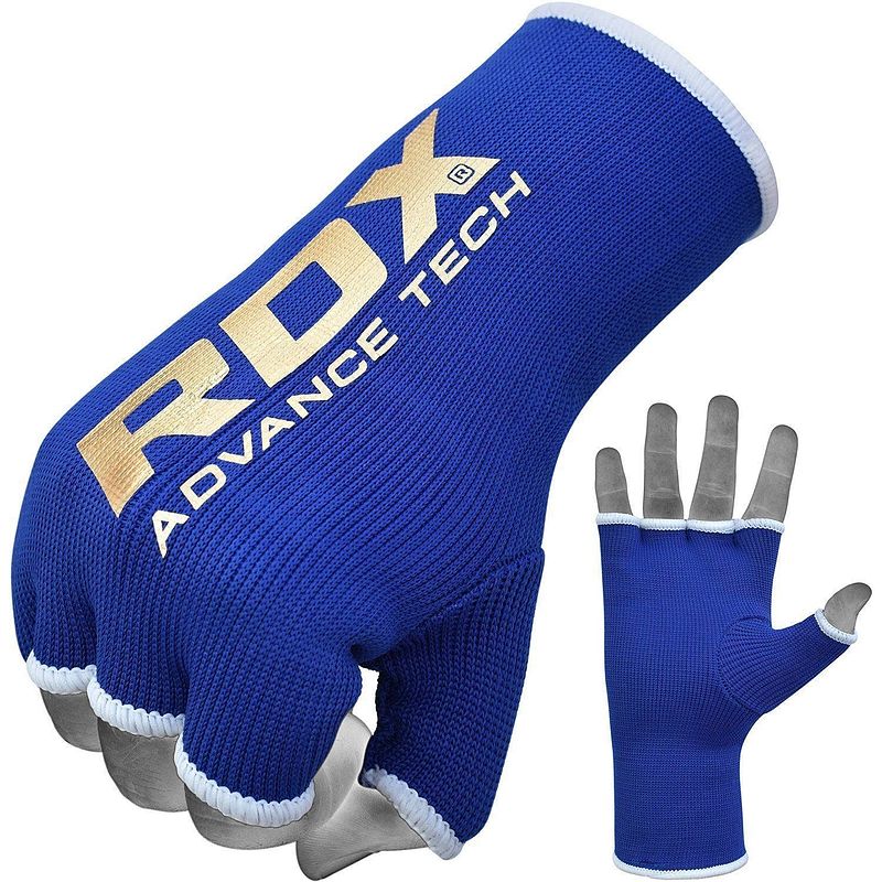 Foto van Rdx sports hosiery inner - binnenhandschoenen - blauw- maat: xl - leer