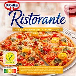 Foto van Dr. oetker ristorante vegan pizza margherita 340g bij jumbo